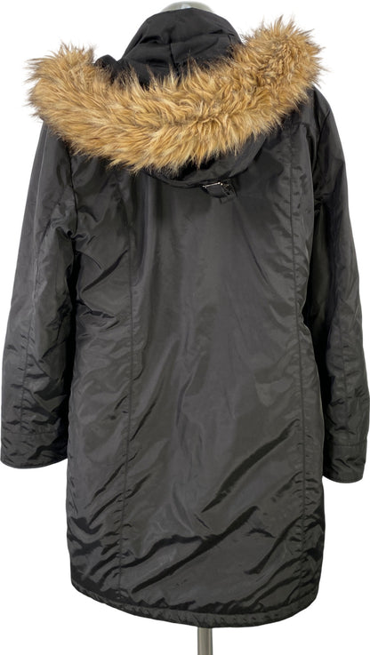 Michael Kors Women’s Black Long Sleeve Full Zip Insulated Puffer Coat - M