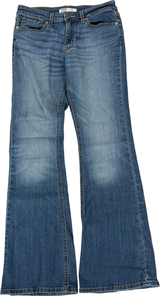 Levi’s Signature Women’s Medium Wash True Boot Denim Jeans - 6