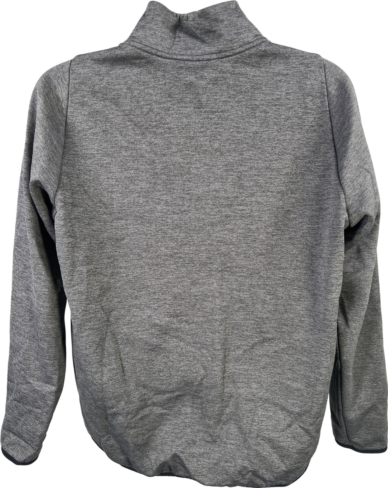 Nike Men’s Gray Fleece Lined Long Sleeve 1/4 Zip Pullover Sweatshirt - L