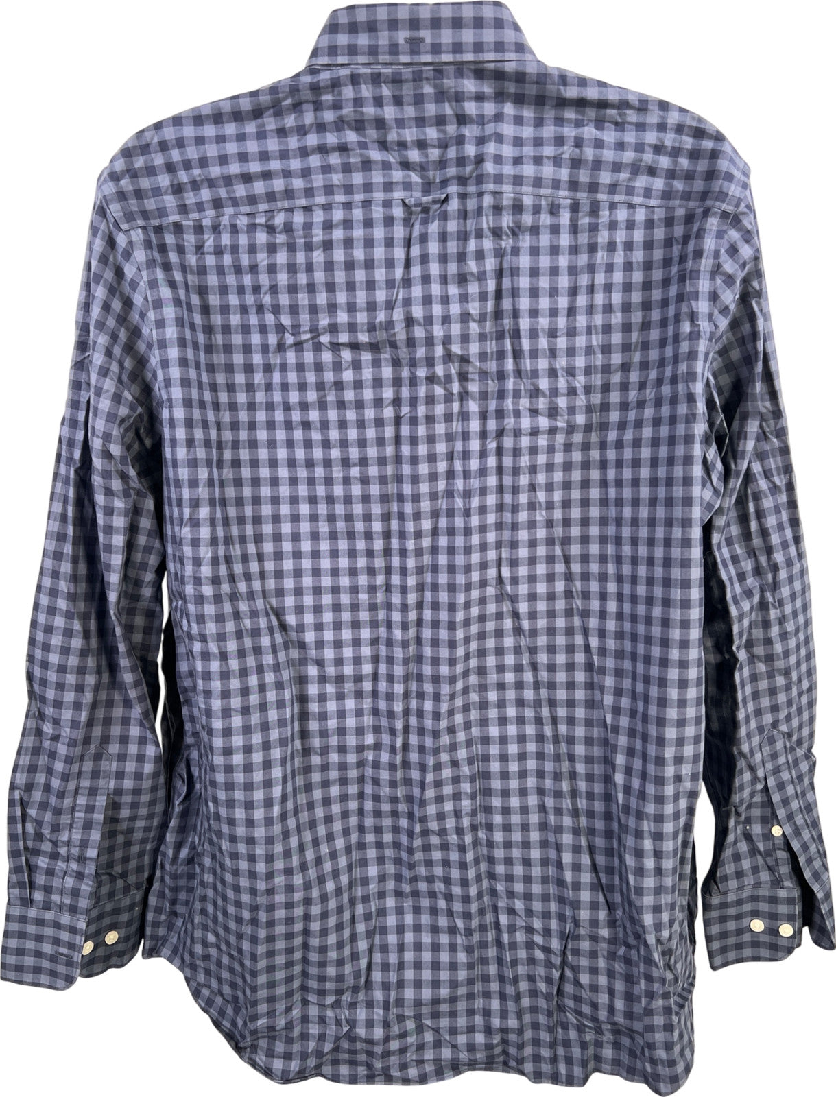 Nordstrom Men’s Blue Plaid Regular Fit Long Sleeve Button Up Shirt - XXL