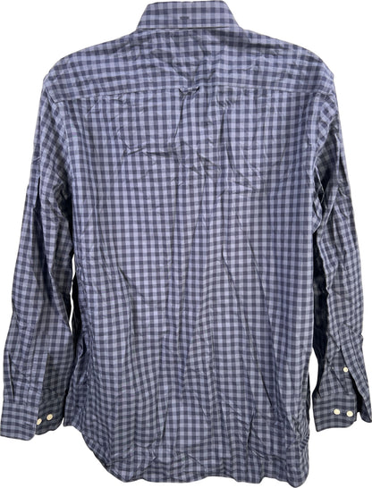 Nordstrom Men’s Blue Plaid Regular Fit Long Sleeve Button Up Shirt - XXL