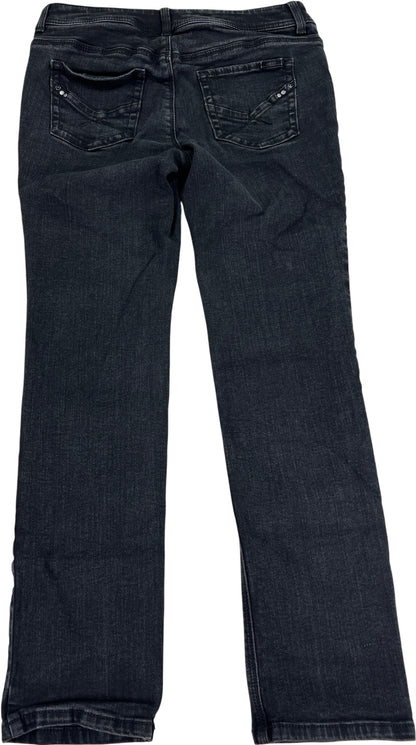 Chico’s Women’s Black So Slimming Straight Denim Jeans - 0/US 4 Short