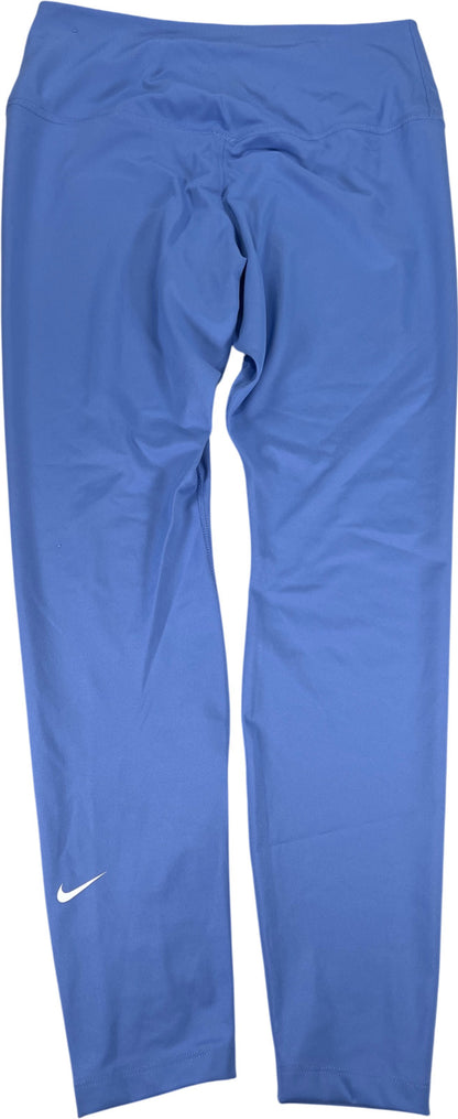 Nike Women’s Blue One High Rise Dri-Fit Athletic Leggings - L