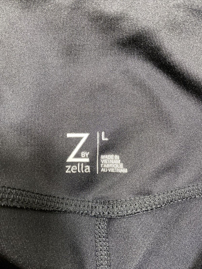 Z by Zella Leggings deportivos cortos negros para mujer talla L