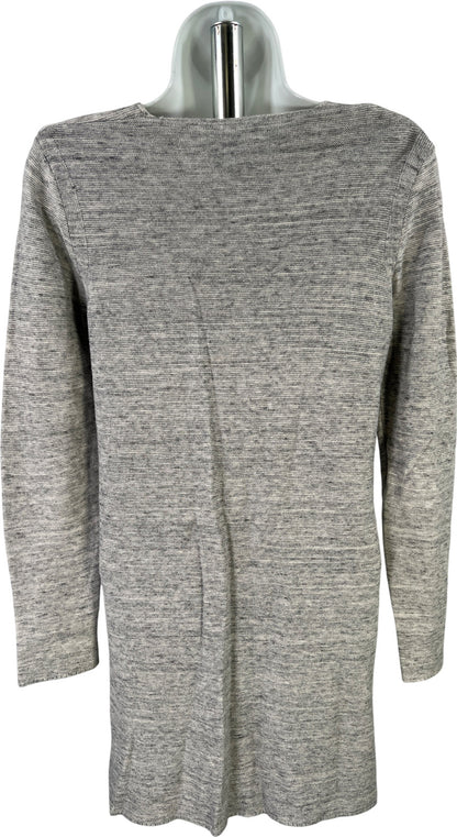 Pure J.Jill Women’s Gray Long Sleeve Knit Tunic Sweater - XS