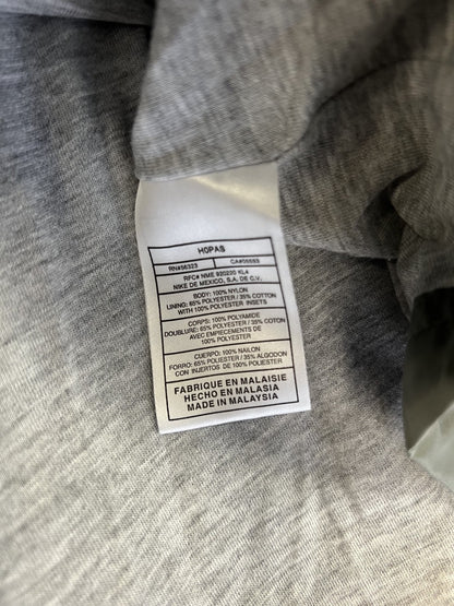 Nike Men’s Gray Long Sleeve Full Zip Windbreaker Jacket - XXL