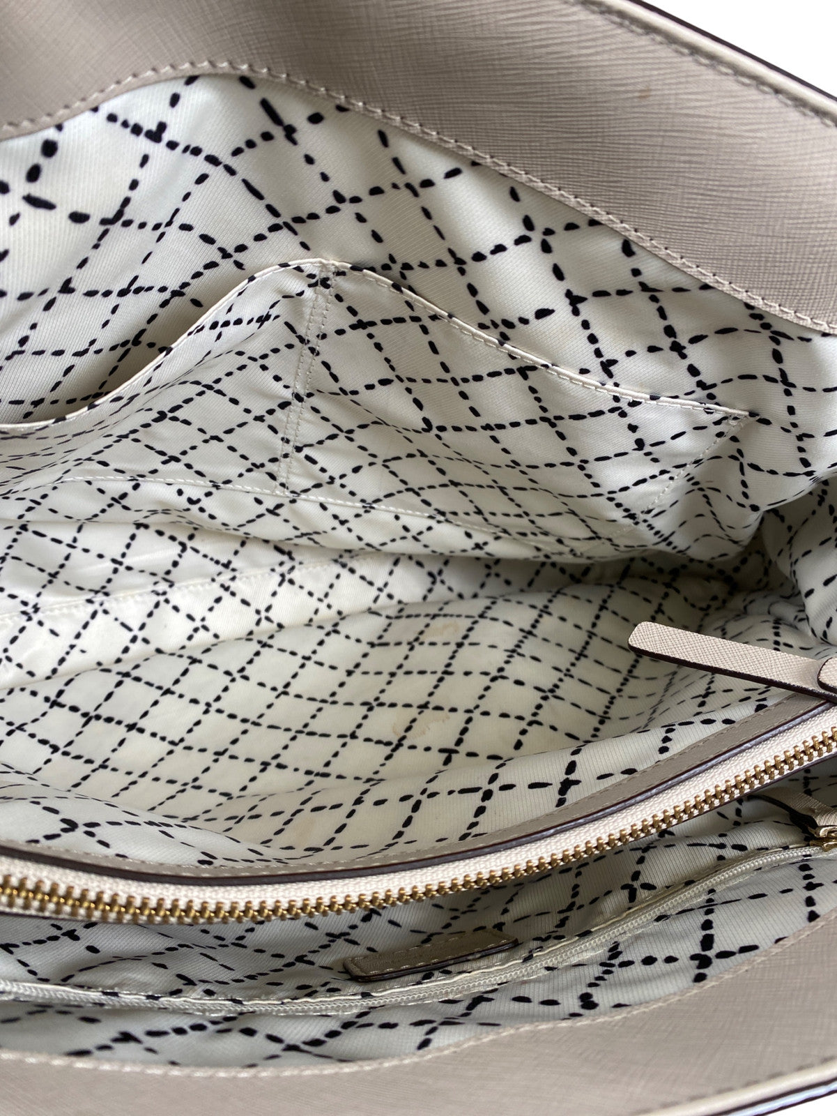 Kate Spade Women’s Taupe/Gray Cove Street Handbag Purse