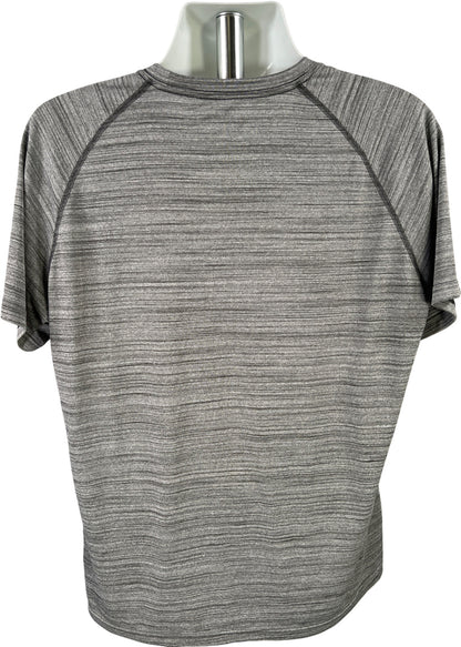adidas Men’s Gray Heathered Short Sleeve Ultimate Tee Athletic Shirt - XL