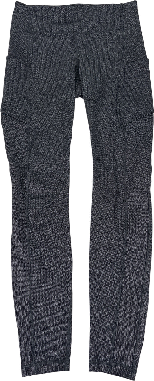 Lululemon Women’s Heathered Black/Gray Speed Up Tight 28” Leggings - 6