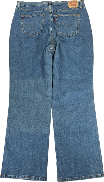 Levi’s Women’s Medium Wash 550 Relaxed Bootcut Denim Jeans - 18