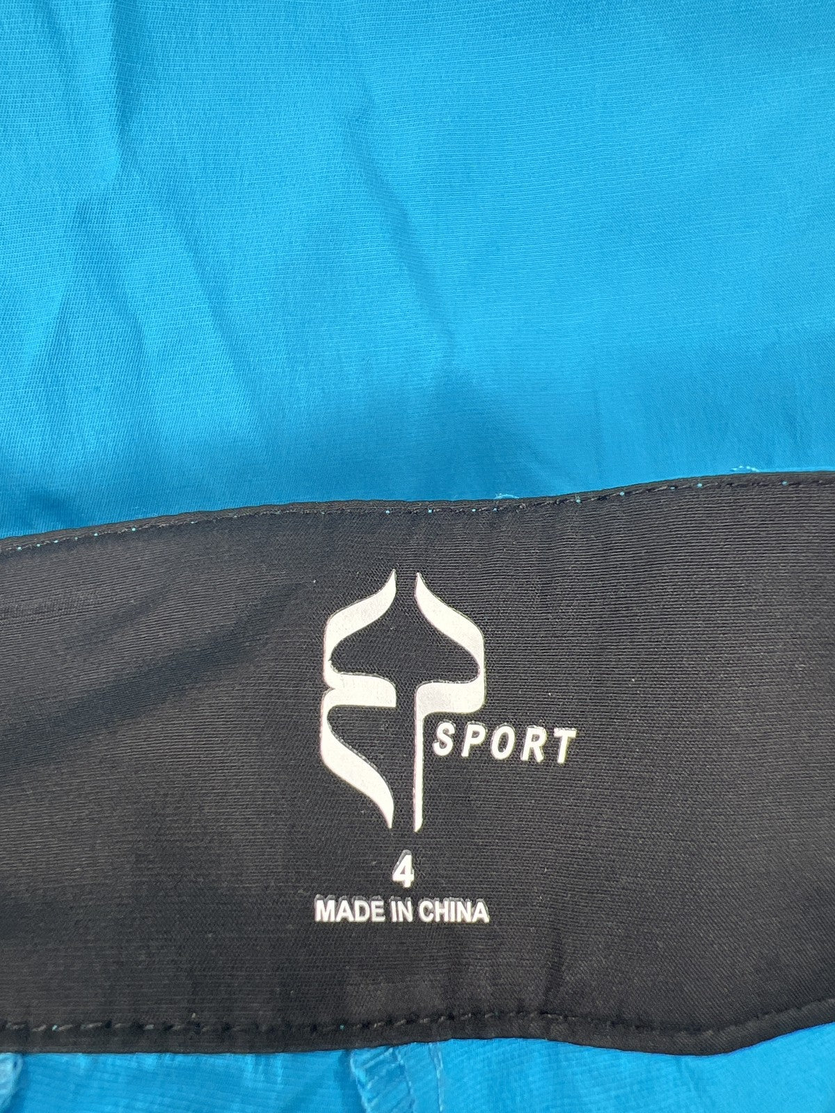 NEW EP Sport Women’s Tile Blue Fast Track Athletic Shorts - 4