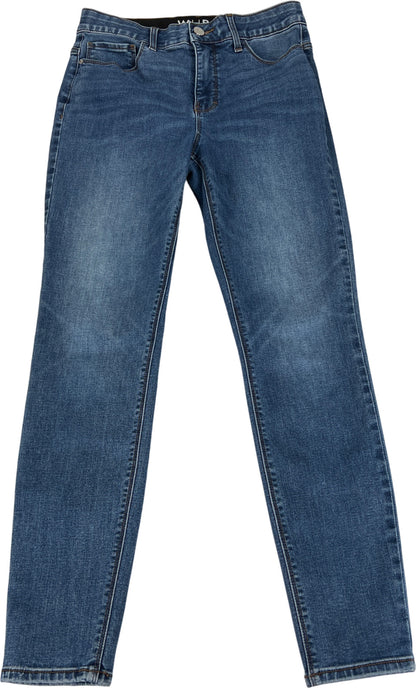 White House Black Market Women’s Medium Wash Skinny Jeans - 4 Short