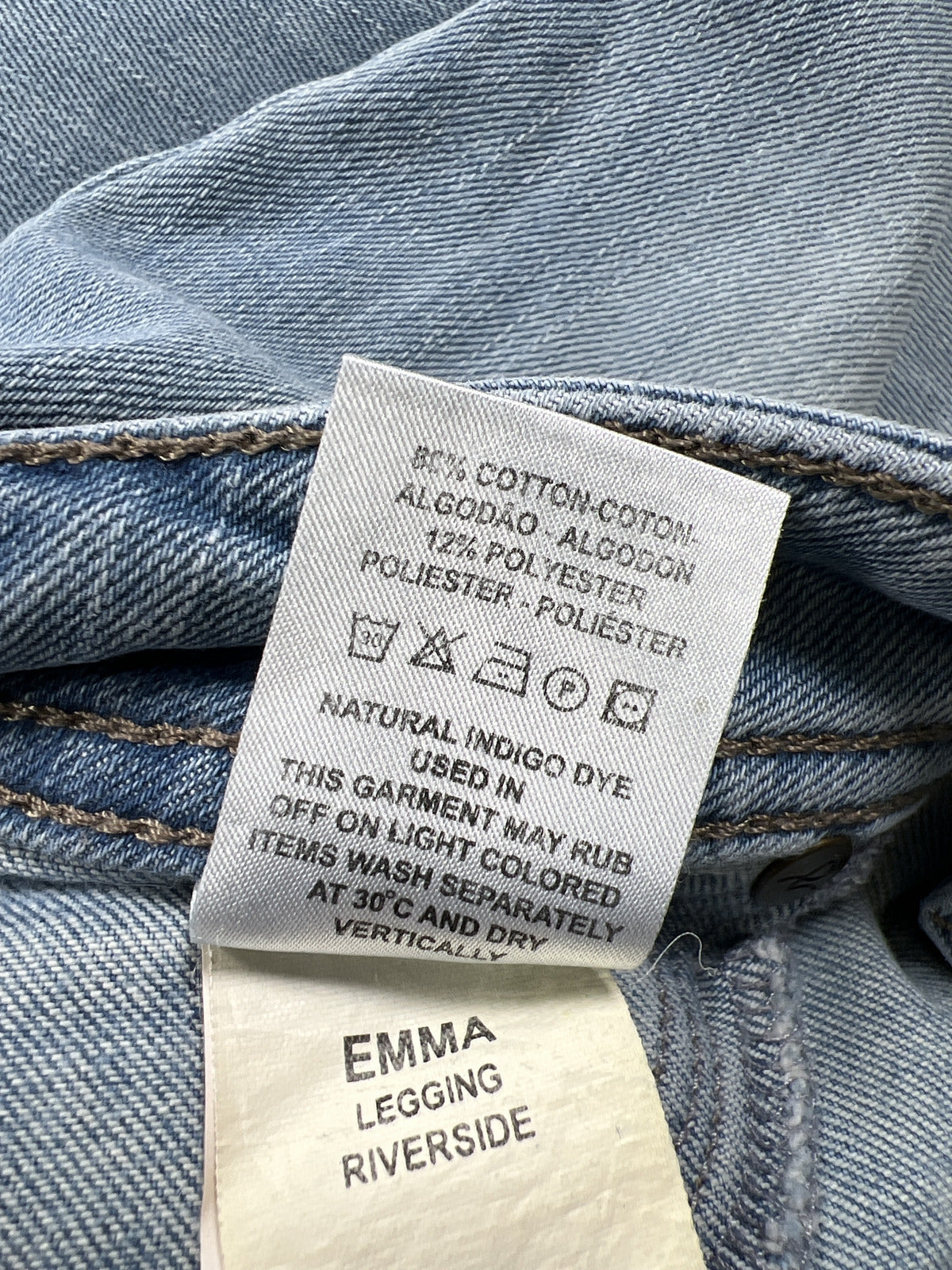 DL1961 Women’s Light Wash Emma Skinny Denim Jegging Jeans - 26