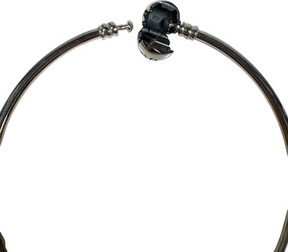 Pandora Sterling Silver Clasp 21 cm Bangle Bracelet