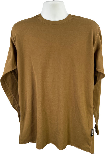 Cabela’s Men’s Brown Long Sleeve Underwear/Baselayer Shirt - XL Tall
