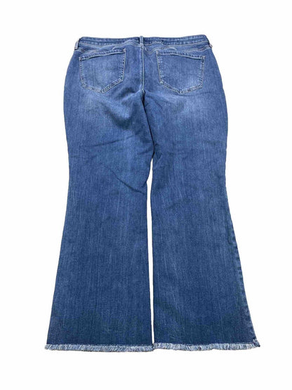 NYDJ Women's Light Wash Barbara Boot Cut Stretch Jeans - 14