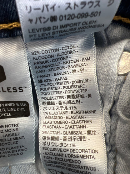 Levi’s Men’s Medium Wash 511 Slim Fit Denim Jeans - 30x32