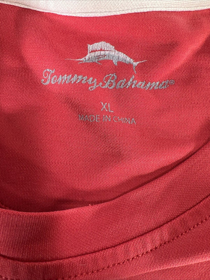 Tommy Bahama Men's Red Short Sleeve Crewneck T-Shirt - XL