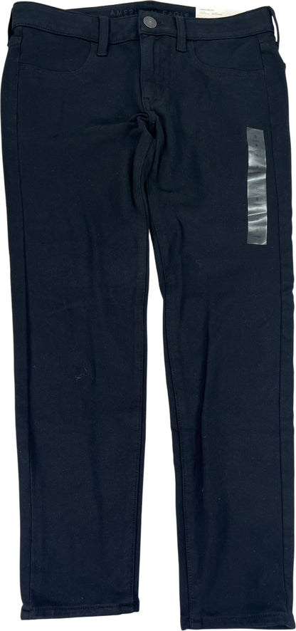 American Eagle Women’s Black Super Stretch Low Rise Jegging Pants - 8