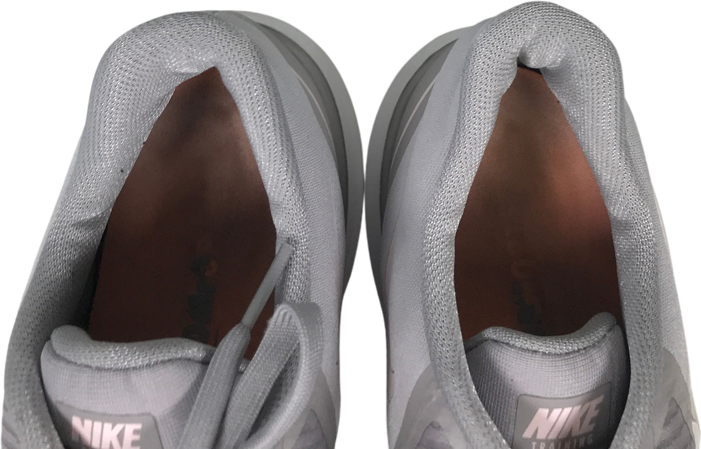 Nike Women’s Gray Training In Season TR8 Lace Up Running Shoes - 9