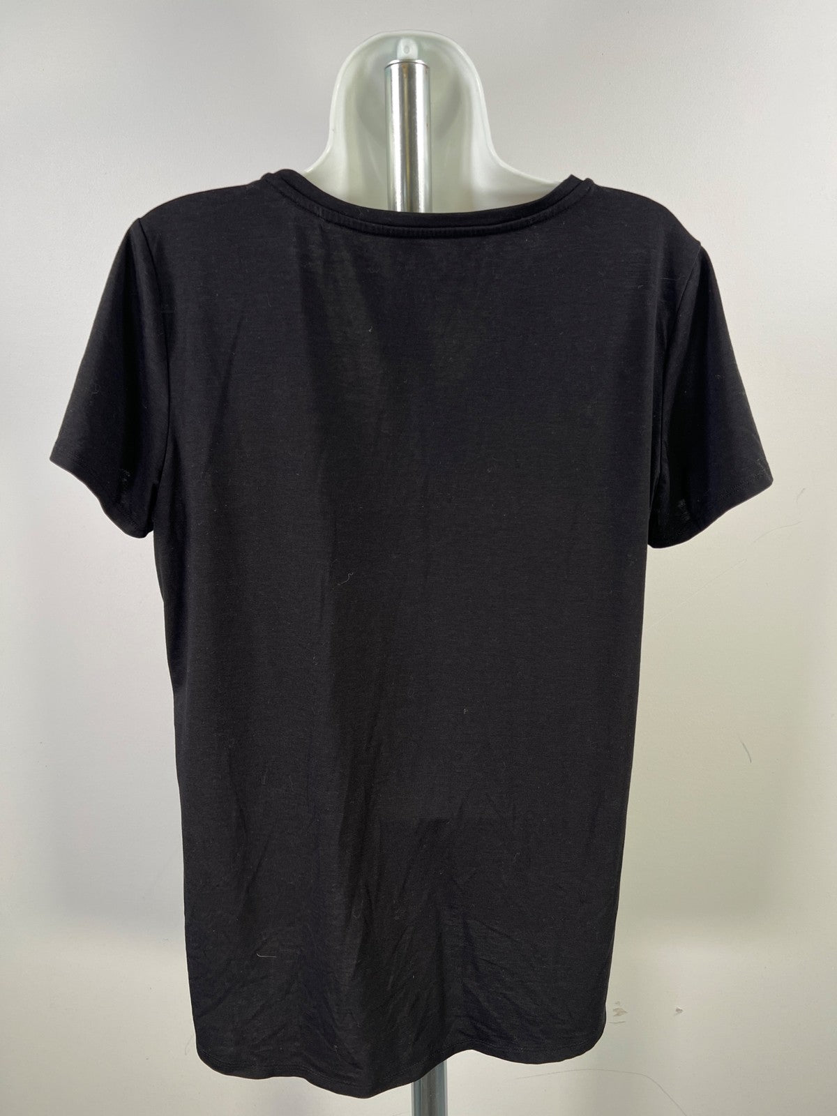 Athleta Women’s Black Short Sleeve Scoop Neck T-Shirt - L