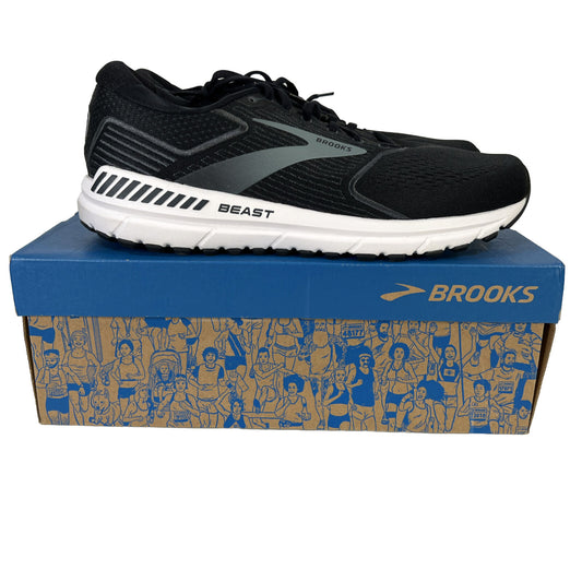 NEW Brooks Men's Black Beast '20 Road Running Shoes - 12.5 Extra Wide 4E