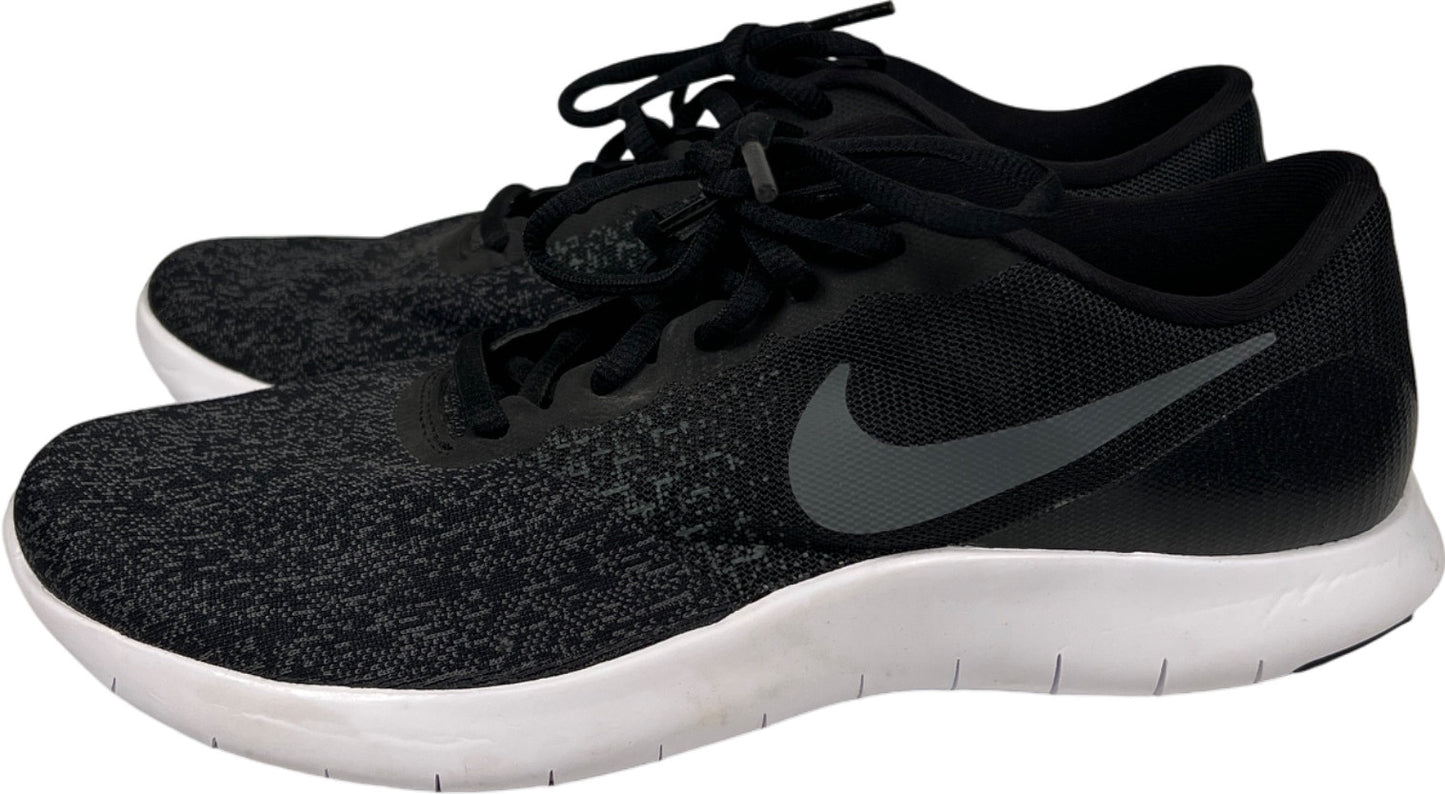 Nike Men’s Black Flex Contact Lace Up Athletic Shoes - 8