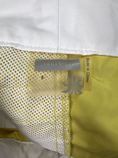 Athleta Women’s Yellow Longboard Swim Shorts - 8