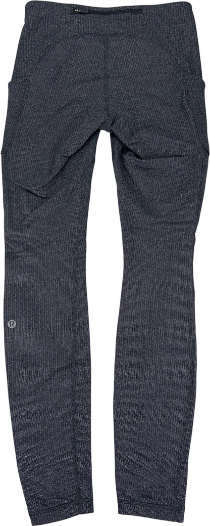 Lululemon Women’s Heathered Black/Gray Speed Up Tight 28” Leggings - 6