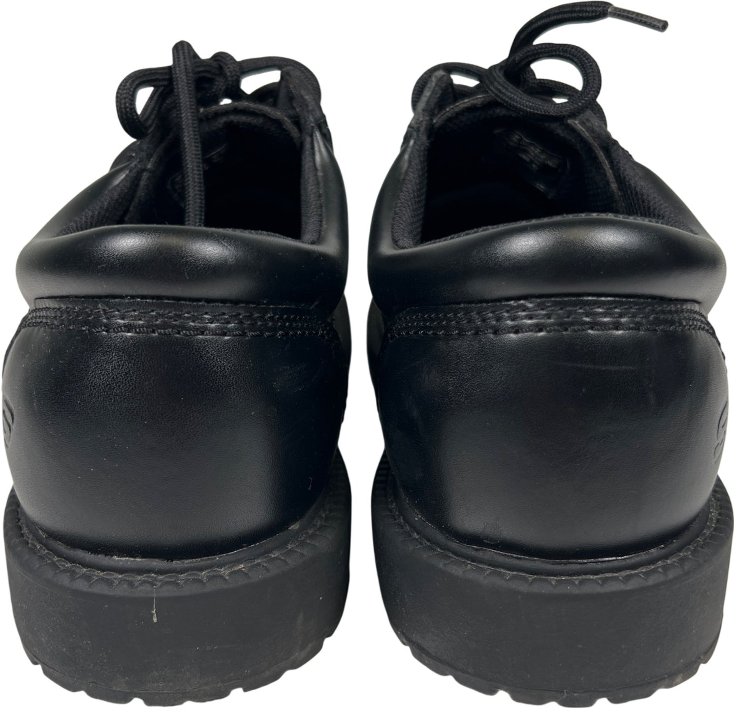 Skechers Men’s Black Leather Cottonwood Cantix Work Shoes - 9
