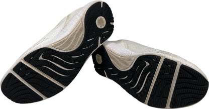 Under Armour Men’s White/Ivory Charged Pursuit Lace Up Athletic Sneakers - 10.5