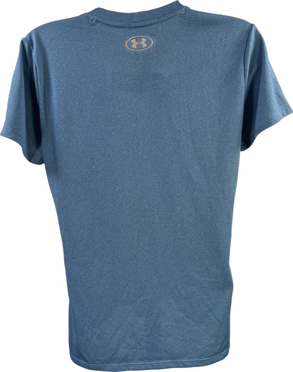 Under Armour Women’s Blue Loose Fit HeatGear V-Neck Athletic Shirt - S