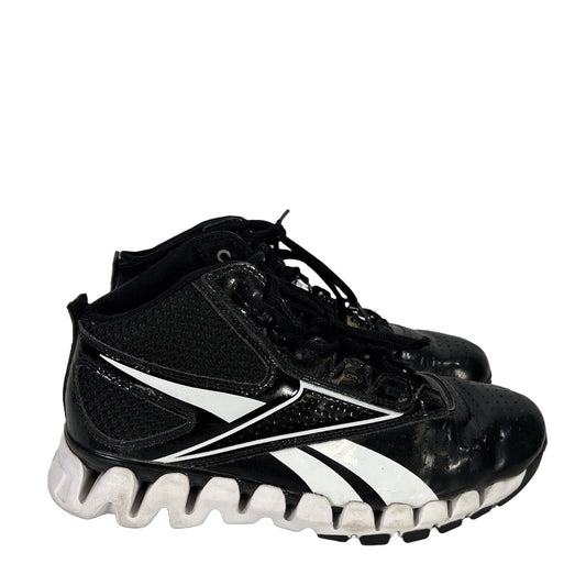 Reebok Men's Black Zig Pro Lace Up Athletic Basketball Sneakers - 9