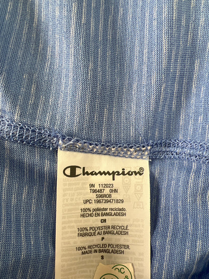 NEW Champion Men’s Blue Wicking Short Sleeve Athletic T-Shirt - S