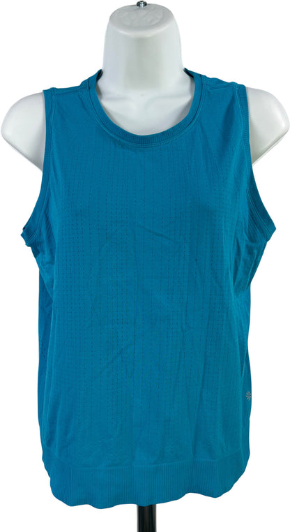 Athleta Women’s Blue Breathable Sleeveless Athletic Tank Top - S
