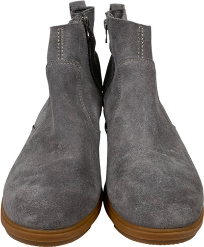 Sorel Women’s Gray Suede Evie Ankle Wedge Booties - 8.5
