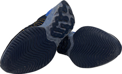 Nike Men’s Black/Blue React Phantom Run Flyknit Slip On Running Shoes - 12