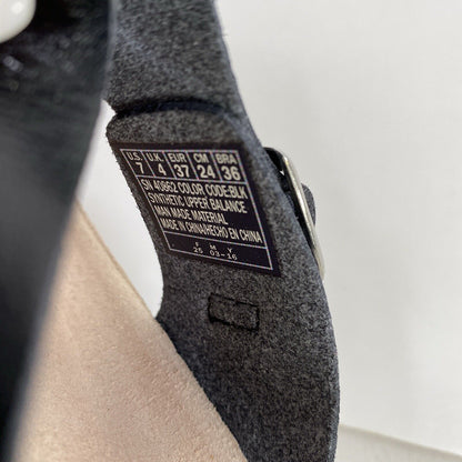 Skechers Women's Black Relaxed Fit T-Strap Sandals - 7