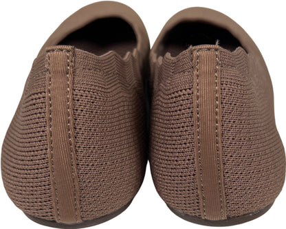 Skechers Women’s Brown Air Cooled Stretch Memory Foam Flats - 6.5