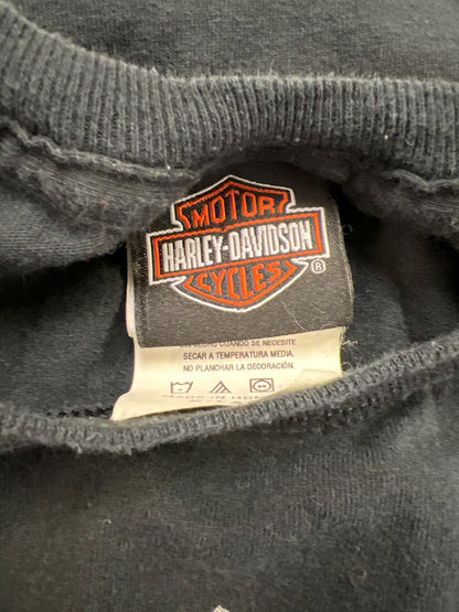 Harley Davison Men’s Black Florence KY Skull Graphic Short Sleeve T-Shirt - XL