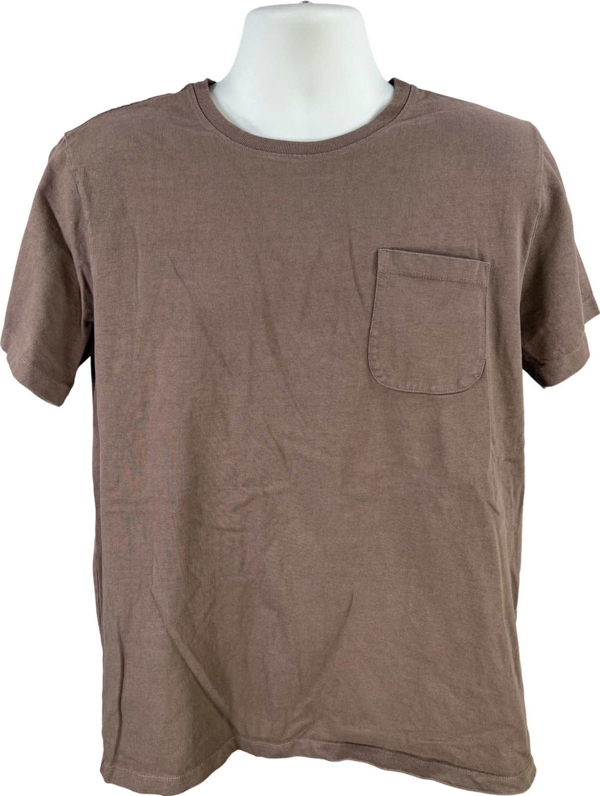 Taylor Stitch Men’s Gray Short Sleeve Pocket Front Heavy T-Shirt - 44/US XL