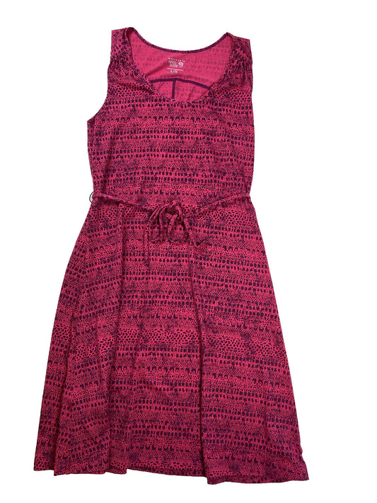 Mountain Hardwear Women's Pink Sleeveless A-Line Dress - L