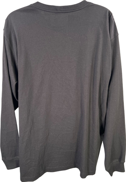 Carhartt Men’s Black Loose Fit Heavyweight Long Sleeve Shirt - 2XL