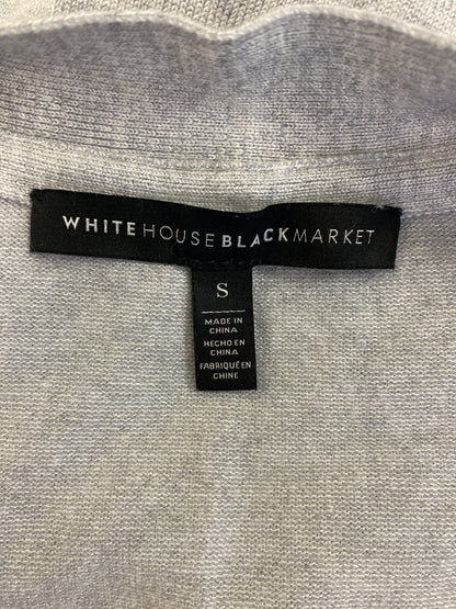 White House Black Market Women’s Gray Long Sleeve Open Cardigan Sweater - S
