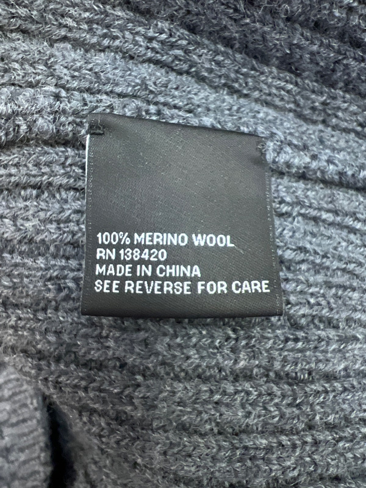 Carlisle Collection Women’s Gray/Blue Cable Knit Sweater Dress W/ Cardigan - M