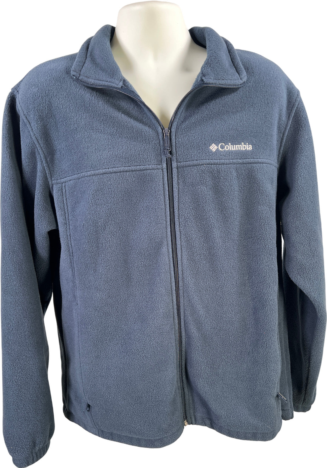 Columbia Men’s Blue Steens Mountain Full Zip Fleece Jacket - XL