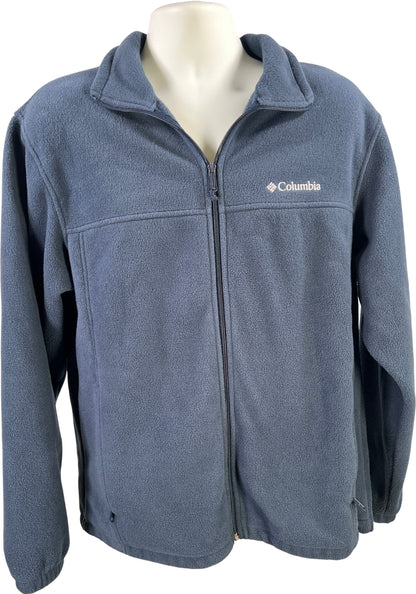 Columbia Men’s Blue Steens Mountain Full Zip Fleece Jacket - XL