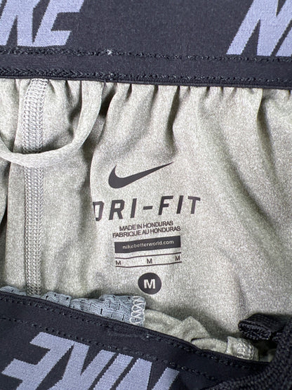 Nike Men’s Gray Dri-Fit Unlined Athletic Shorts - M
