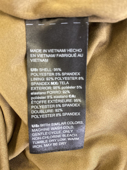 White House Black Market Women’s Brown Floral Halter Neck Top - S