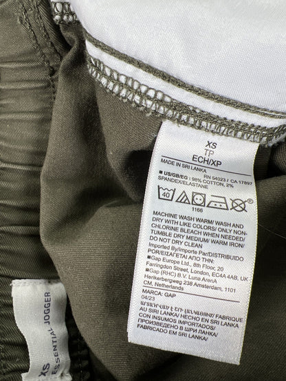 Gap Flex Men’s Green Drawstring Waist Essential Jogger Pants - XS